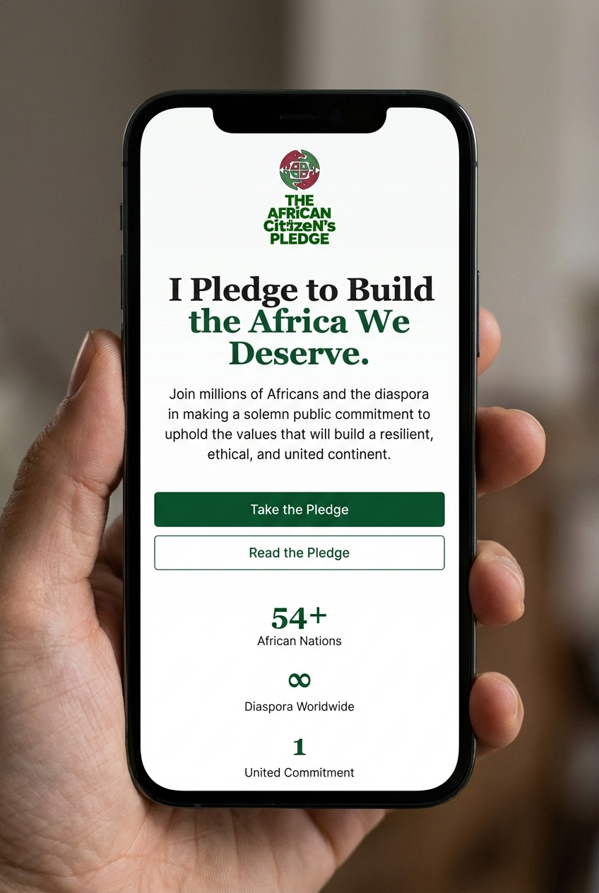 AfricaPledge: A Public Promise to Build the Africa We Deserve