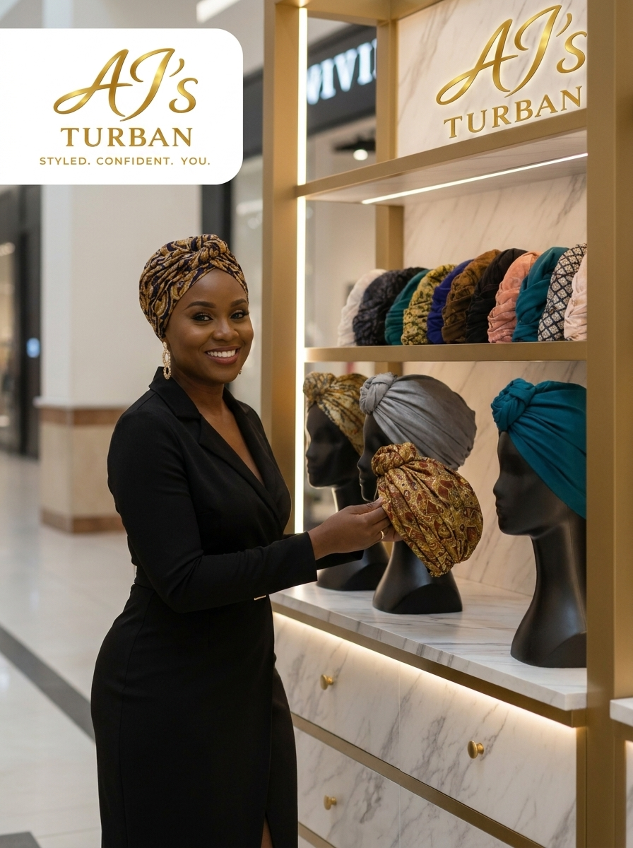 AJ's Turbans Builds a Retail Presence Around Confidence